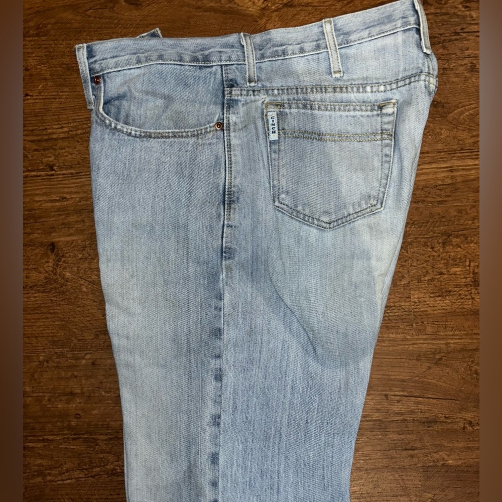 MEN'S RELAXED FIT WHITE LABEL - BLEACH